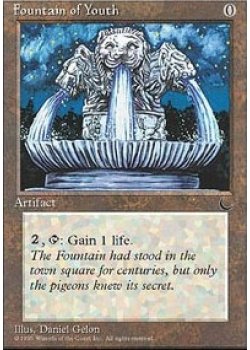 Fountain Of Youth (White Border)