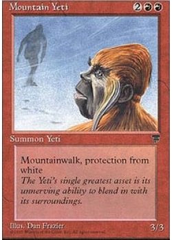 Mountain Yeti (White Border)