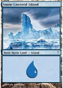 Snow-Covered Island