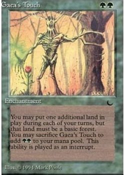 Gaea's Touch (Black Border)