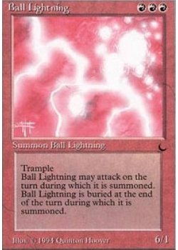 Ball Lightning (Black Border)