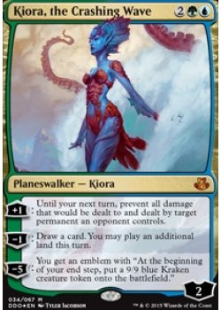 Kiora, The Crashing Wave - Foil