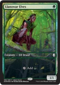 Llanowar Elves (Open House) - Foil