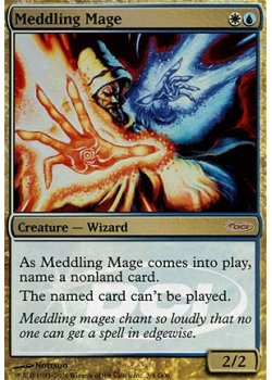 Meddling Mage - Foil