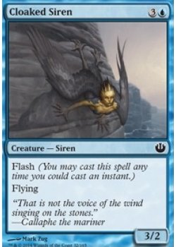 Cloaked Siren - Foil