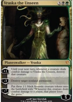 Vraska The Unseen - Foil