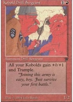 Kobold Drill Sergeant (Black Border)