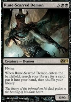 Rune-Scarred Demon