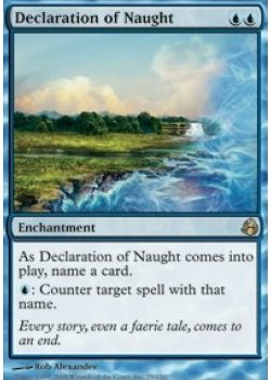 Declaration Of Naught