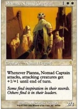 Pianna, Nomad Captain