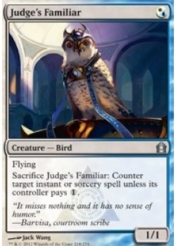 Judge's Familiar