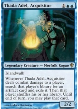 Thada Adel, Acquisitor