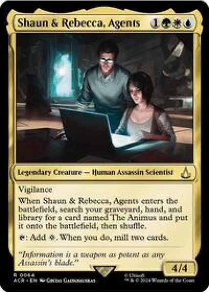 Shaun & Rebecca, Agents Foil