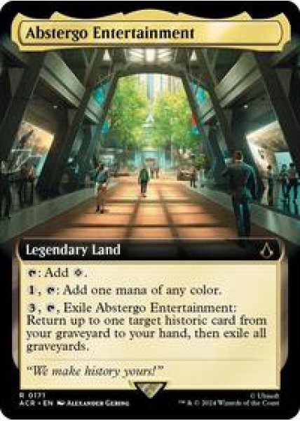 Abstergo Entertainment (Extended Art) Foil