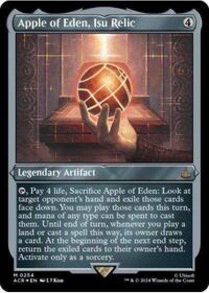 Apple of Eden, Isu Relic (Foil Etched) Foil