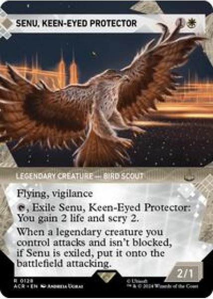 Senu, Keen-Eyed Protector (Showcase) Foil