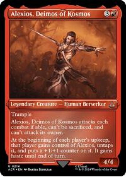 Alexios, Deimos of Kosmos (Foil Etched) Foil