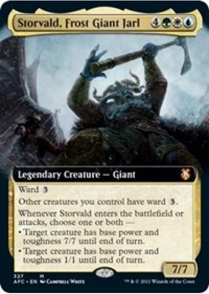 Storvald, Frost Giant Jarl (Extended Art)