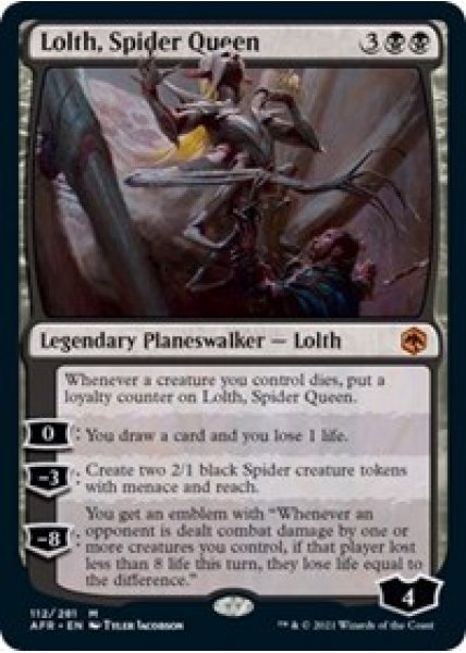 Lolth, Spider Queen - Foil