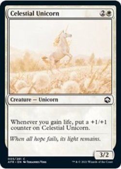 Celestial Unicorn - Foil