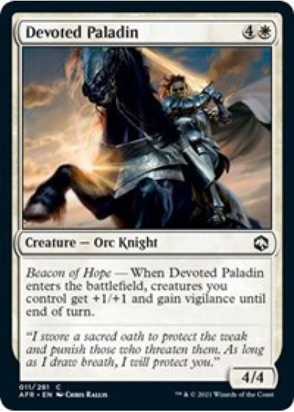 Devoted Paladin - Foil