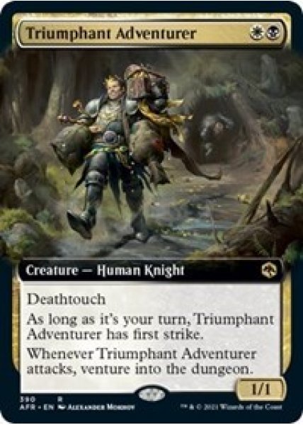 Triumphant Adventurer (Extended Art) - Foil