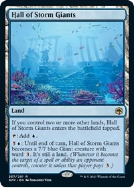 Hall of Storm Giants - Foil