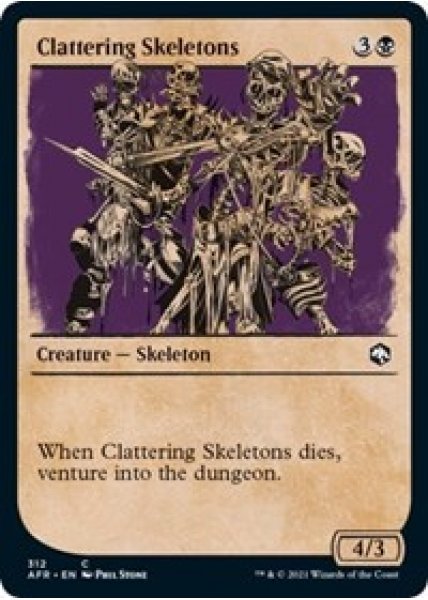 Clattering Skeletons (Showcase) - Foil