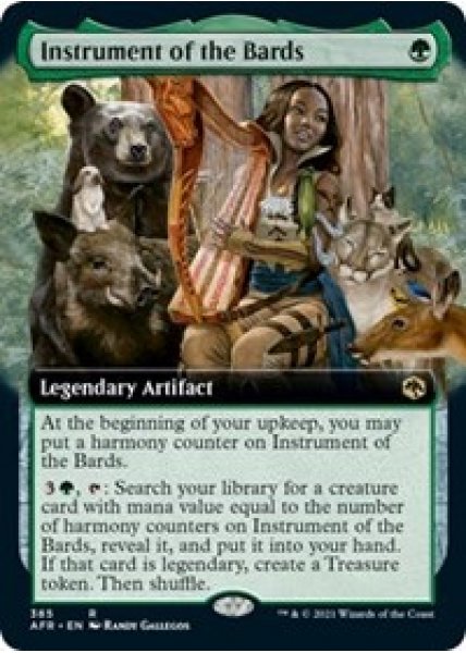 Instrument of the Bards (Extended Art) - Foil