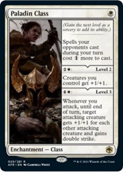 Paladin Class - Foil