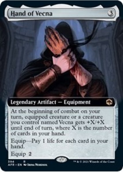 Hand of Vecna (Extended Art) - Foil