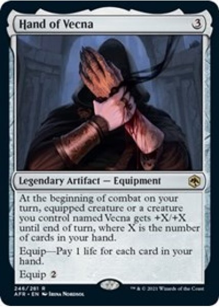 Hand of Vecna - Foil