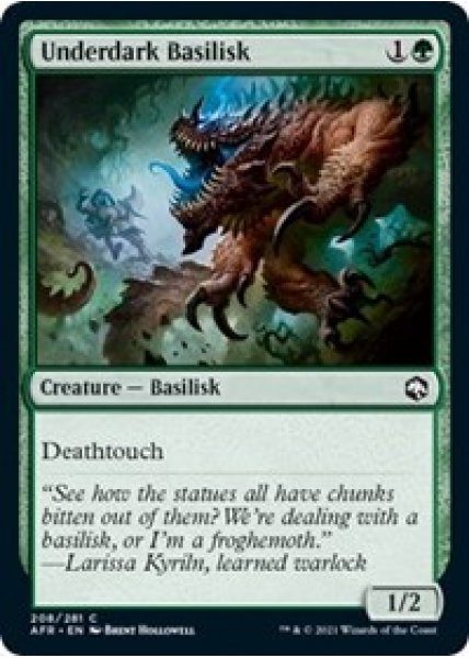 Underdark Basilisk - Foil