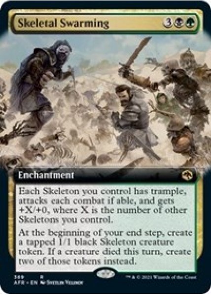 Skeletal Swarming (Extended Art)