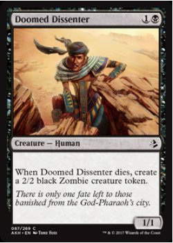 Doomed Dissenter - Foil