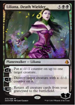 Liliana, Death Wielder - Foil