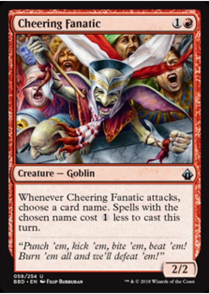 Cheering Fanatic - Foil