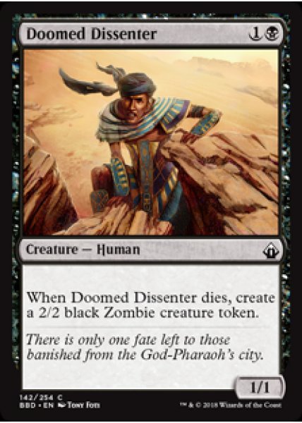 Doomed Dissenter - Foil