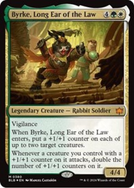 Byrke, Long Ear of the Law Foil