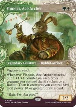 Finneas, Ace Archer (Showcase) Foil