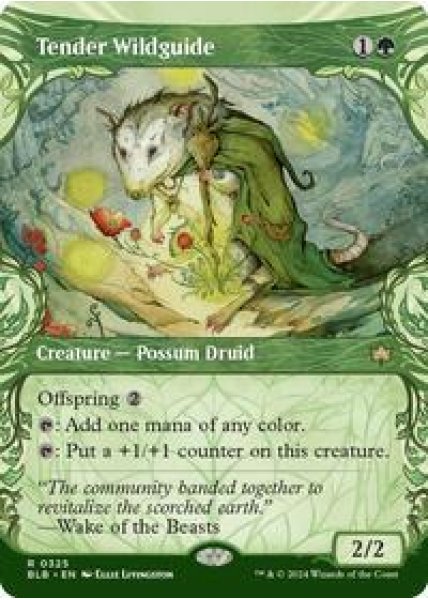 Tender Wildguide (Showcase) Foil