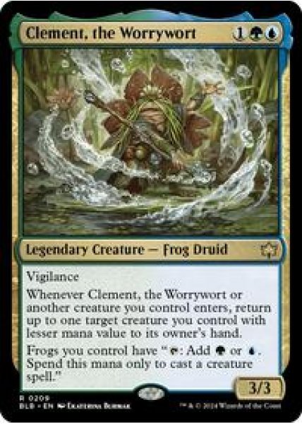 Clement, the Worrywort Foil