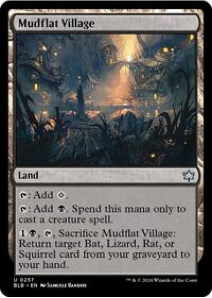 Mudflat Village Foil