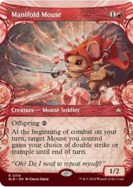 Manifold Mouse (Showcase) Foil