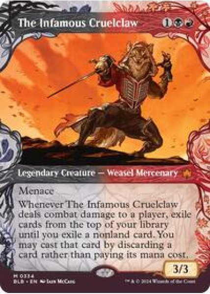 The Infamous Cruelclaw (Showcase) Foil