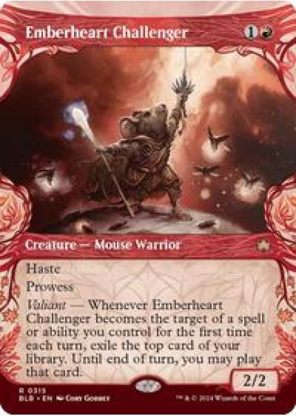 Emberheart Challenger (Showcase) Foil