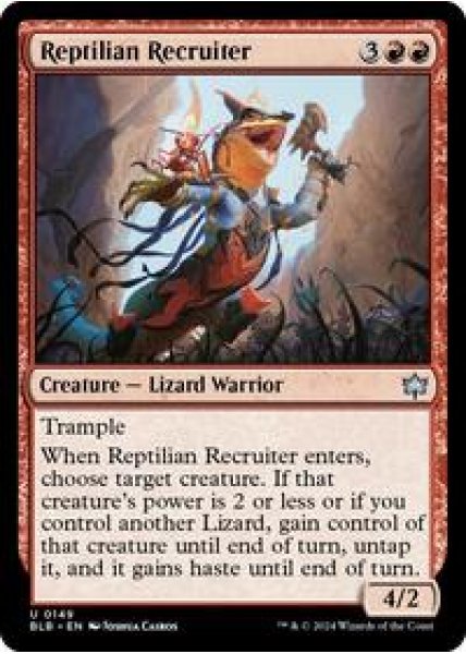 Reptilian Recruiter Foil