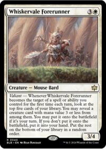 Whiskervale Forerunner Foil