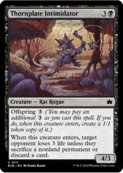 Thornplate Intimidator Foil