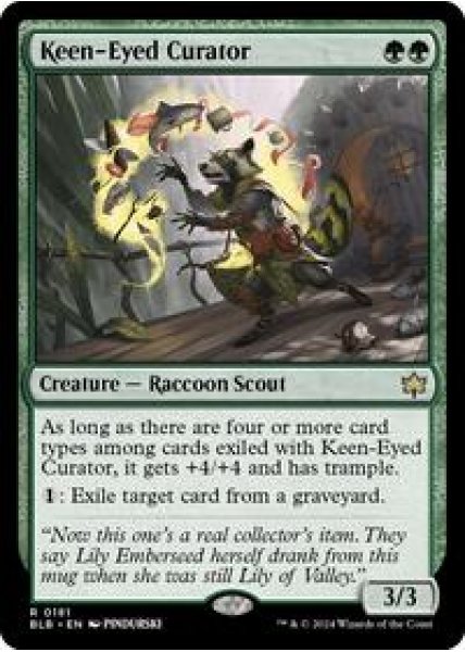 Keen-Eyed Curator Foil